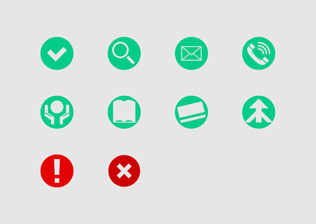 Set of icons
