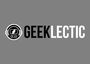 Logo: Geeklectic, black & white