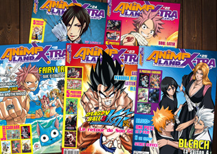 AnimaLand X-tra magazine page layouts