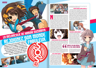 AnimaLand X-tra magazine page layouts