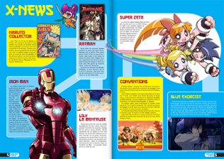 AnimaLand X-tra magazine page layouts