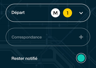 Ook: mobile app interface