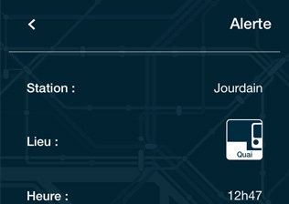 Ook: mobile app interface
